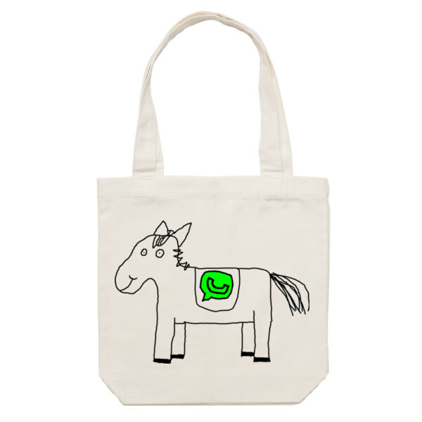 WhatsAPP Horsie Tote Thumbnail